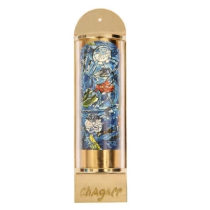 Marc Chagall 12 Tribes Mezuzah – Reuben (Limited Edition)