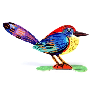 David Gerstein Musical Bird Signed Sculpture