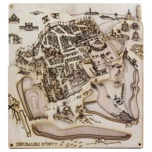 Jerusalem Old City Map Puzzle