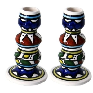 Armenian Ceramic Candlesticks
