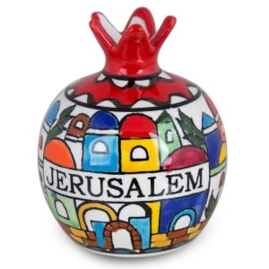 Ceramic Blessing for The Home in Wall Decor Jerusalem Pottery English 