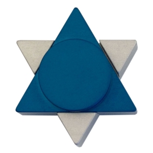 Star of David Candleholders (Variety of Colors)
