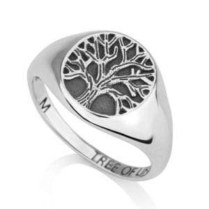 Sterling Silver Tree of Life Ring from Marina Jewelry