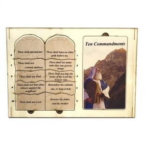 The Ten Commandments Interactive Wooden Puzzle