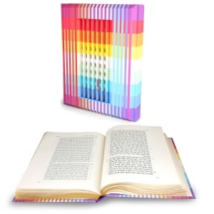 The Agam Torah: English/Hebrew Pentateuch (Five Books of Moses) With Rainbow Cover