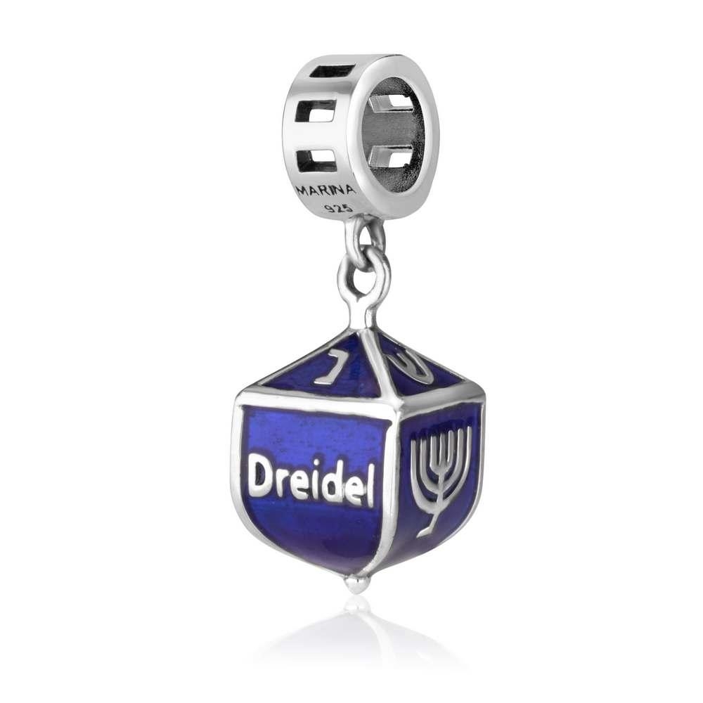 Marina Jewelry Dreidel Pendant Charm - 1