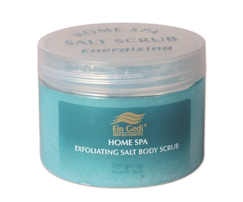 Ein Gedi Exfoliating Kiwi & Pear Dead Sea Salt Body Scrub  - 1