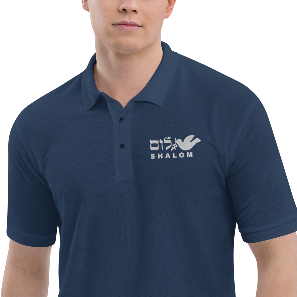 Men's Dove of Peace Polo Shirt - 1