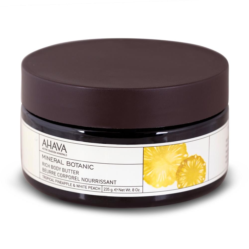 AHAVA Mineral Botanic Tropical Pineapple & White Peach Body Butter  - 1