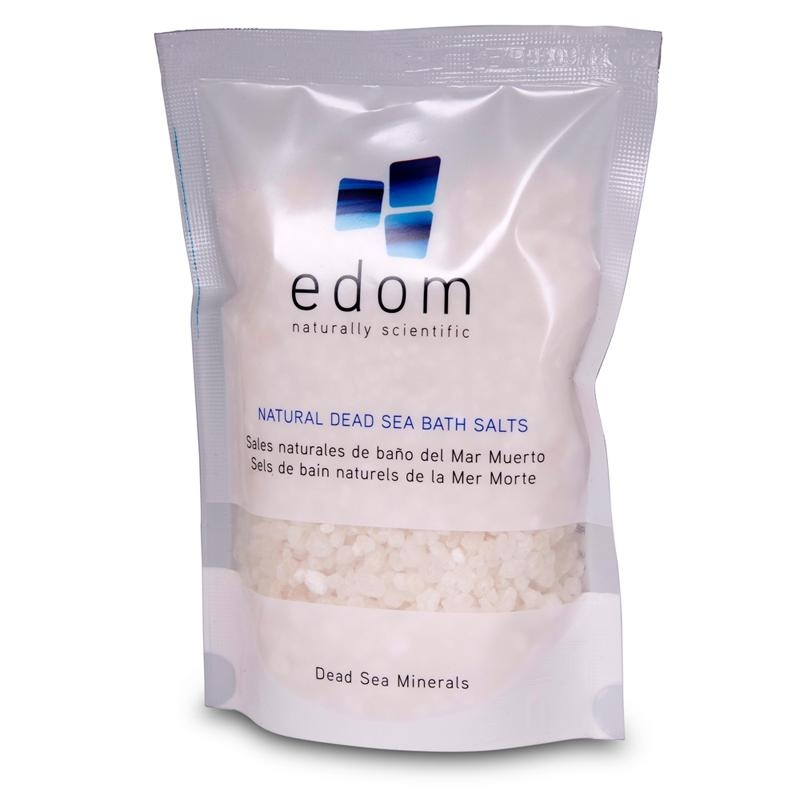 Edom Natural Dead Sea Bath Salts- Fragrance and Dye Free - 1