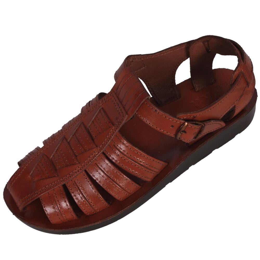 James Handmade Leather Land of Jesus Sandals - 1