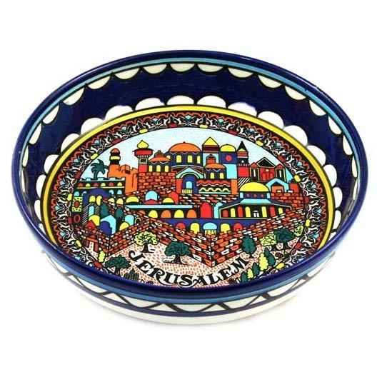 Armenian Ceramic Jerusalem Bowl - 1