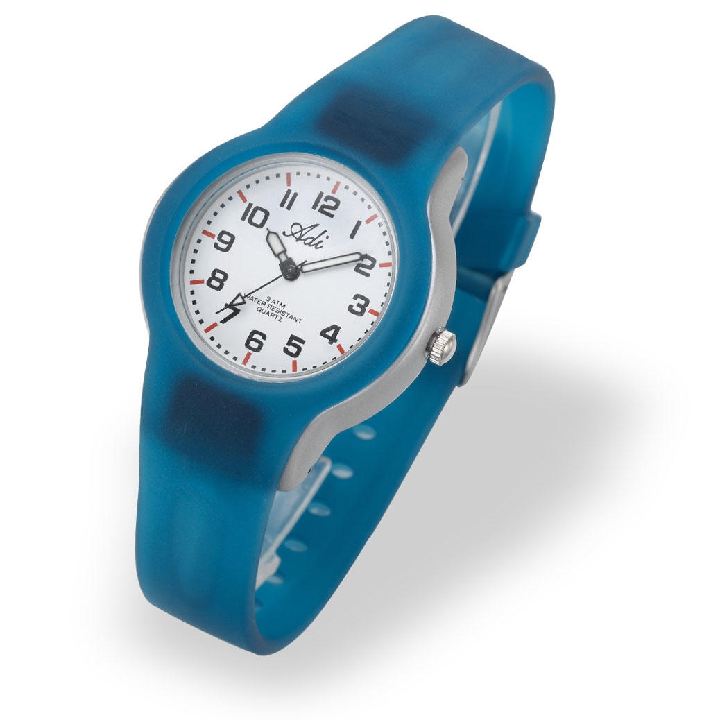  Adi Blue Plastic Watch  - 1