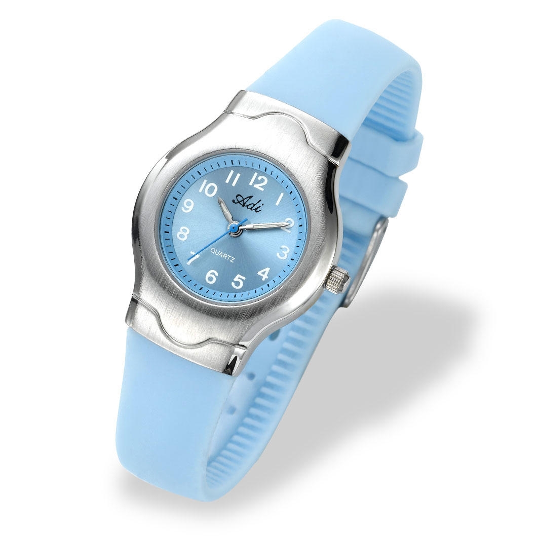 Adi Blue Silicone Watch  - 1