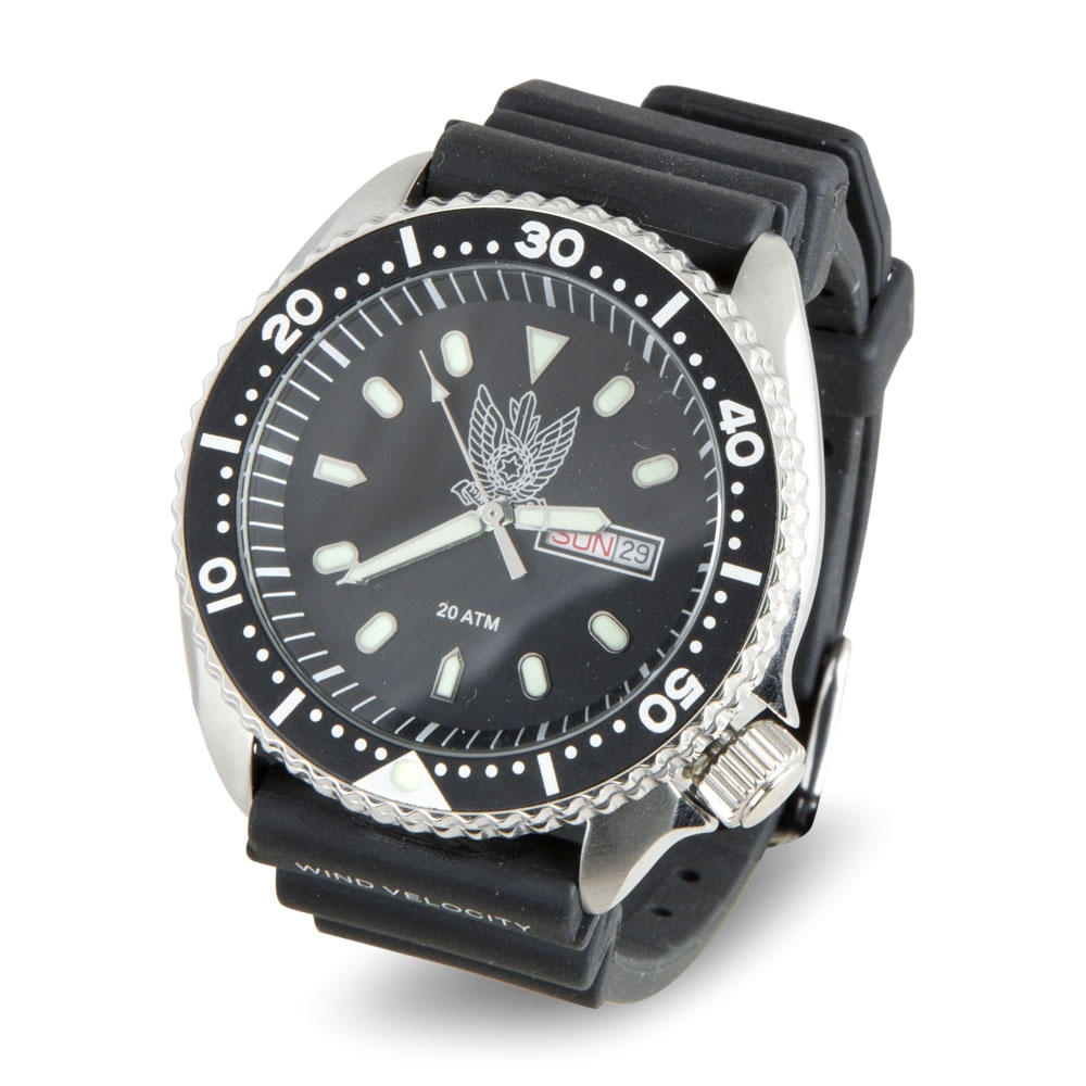 Adi Diving Watch with Israeli Air Force (IAF) Insignia  - 1