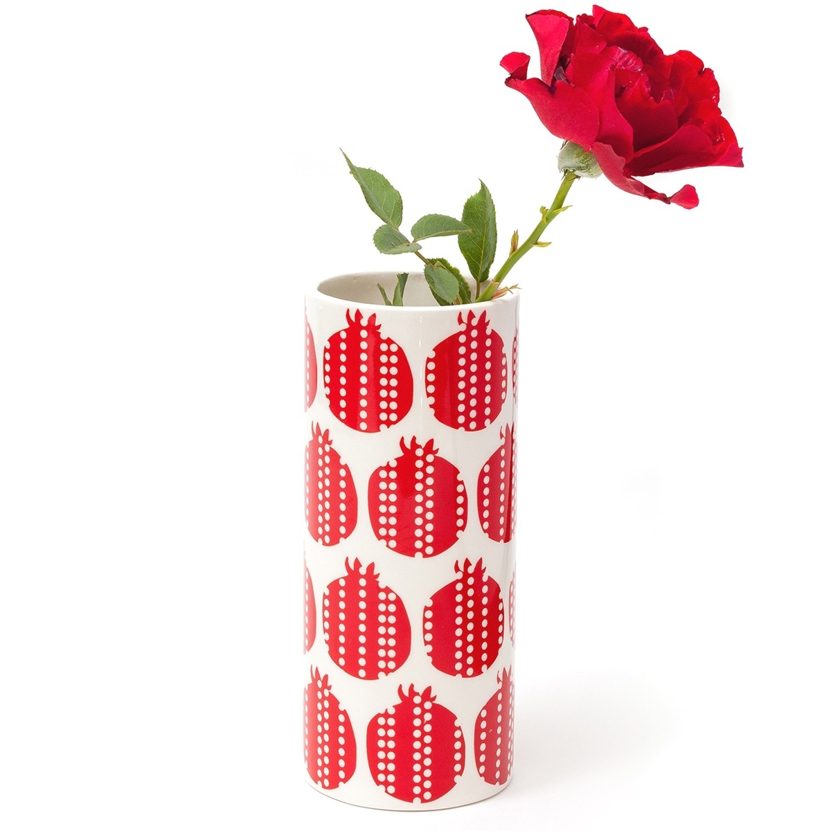 Barbara Shaw Ceramic Vase (Pomegranates)  - 1