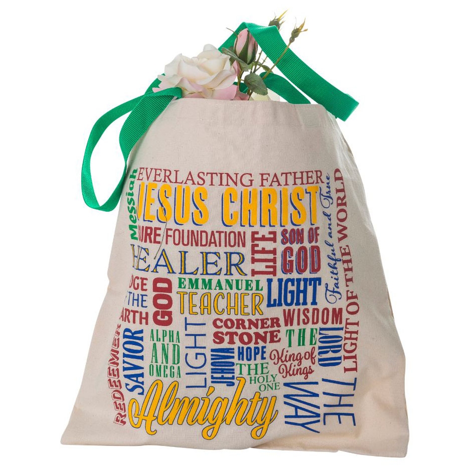 Names of Jesus Christ Tote Bag by Barbara Shaw - 1