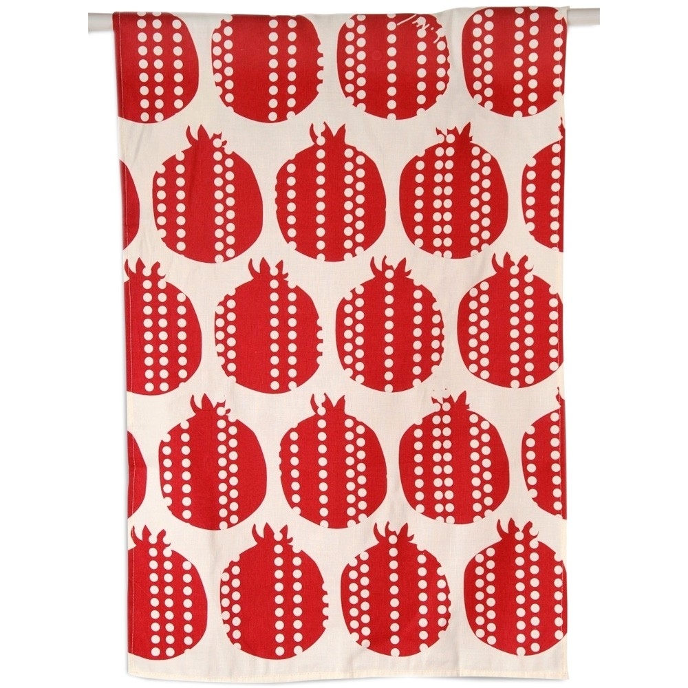 Barbara Shaw Dish Towel (Pomegranates) - 1