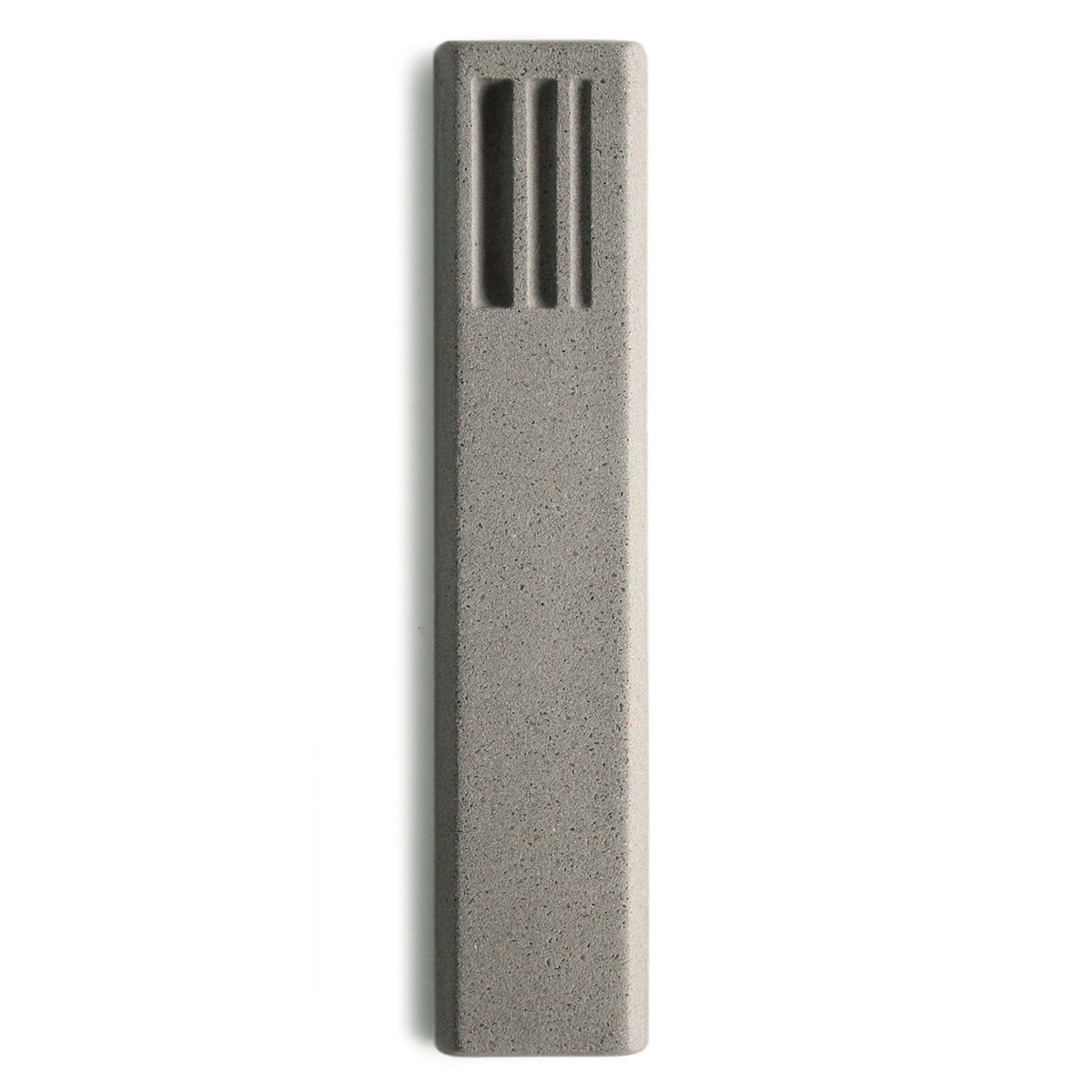 CeMMent Designs Minimalist Gray Concrete Rectangle Mezuzah Case - 1