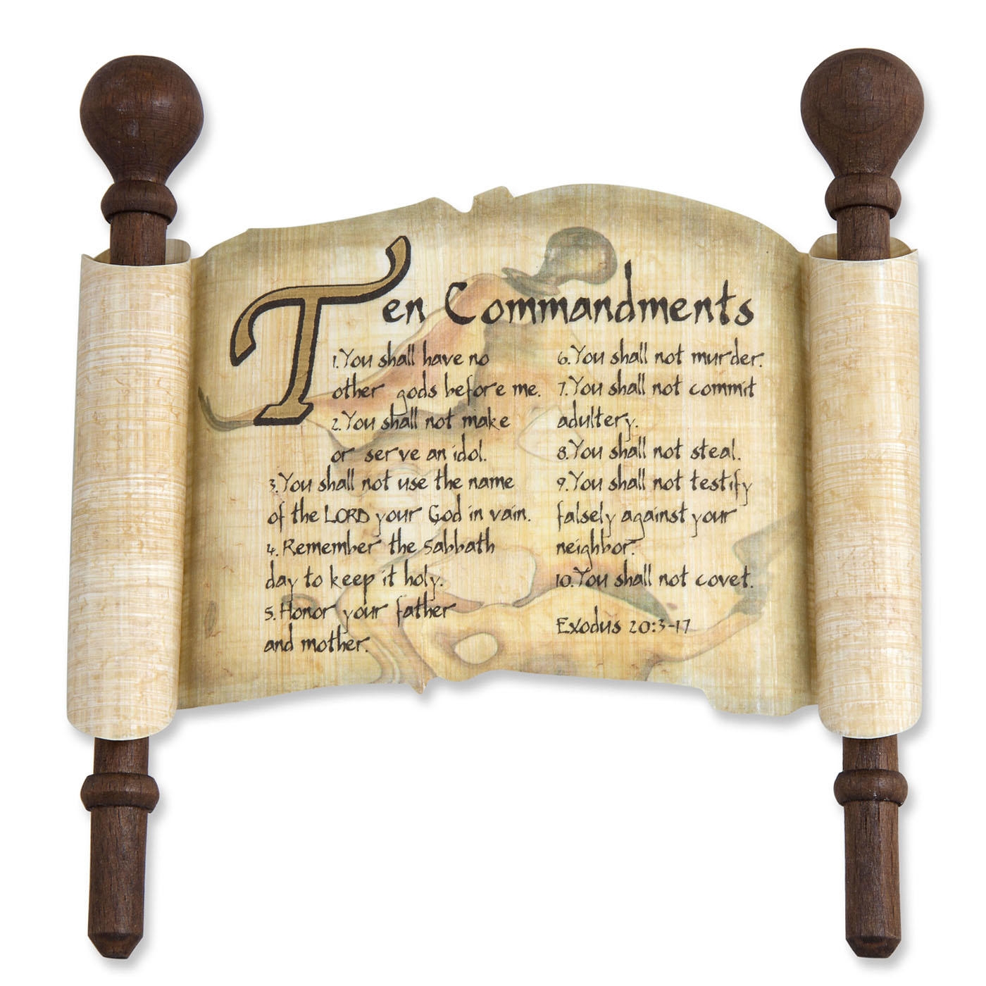 Papyrus Torah Scroll - Ten Commandments - 2