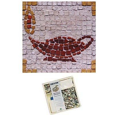Do-It-Yourself Mosaic Kit - Oil Lamp - 1