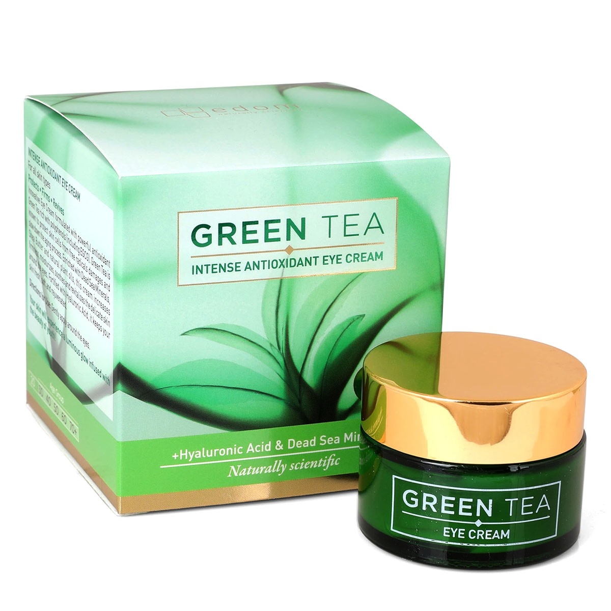Edom Dead Sea Cosmetics: Green Tea Intense Antioxidant Eye Cream - 2