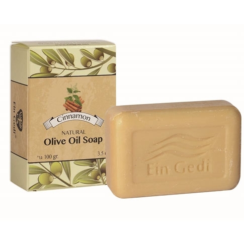 Ein Gedi Cinnamon & Olive Oil Natural Soap - 1