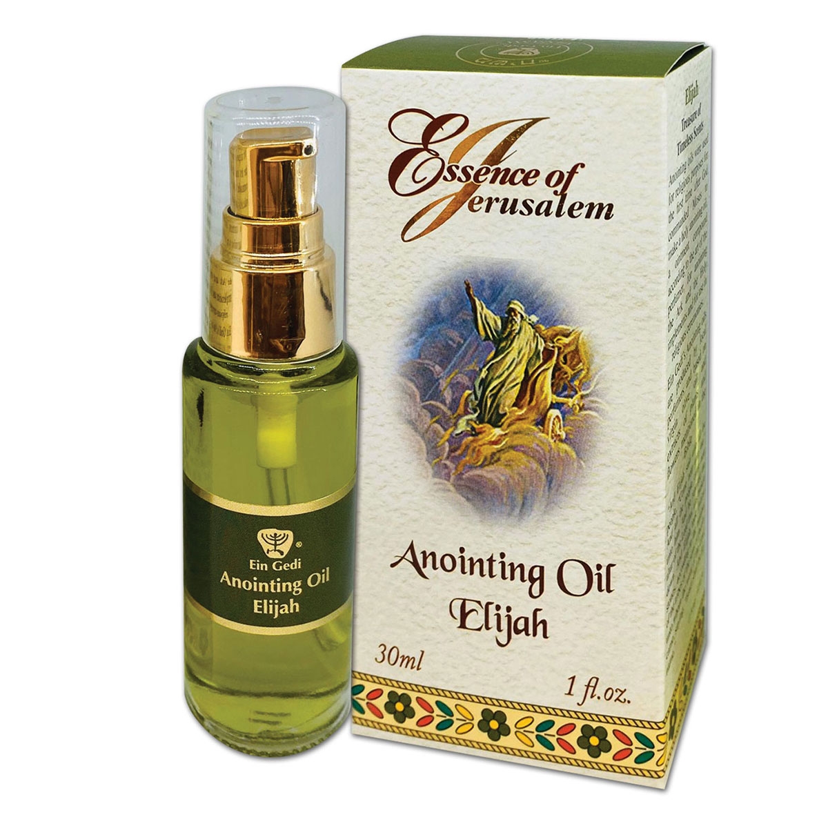 Ein Gedi Essence of Jerusalem Anointing Oil – Elijah (30 ml) - 1