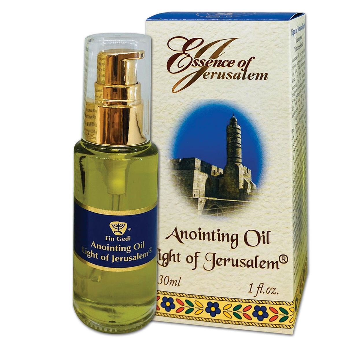 Ein Gedi Essence of Jerusalem Anointing Oil – Light of Jerusalem (30 ml) - 1