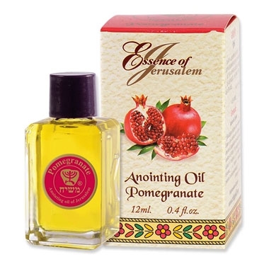 Ein Gedi Essence of Jerusalem Anointing Oil – Pomegranate (12 ml) - 1