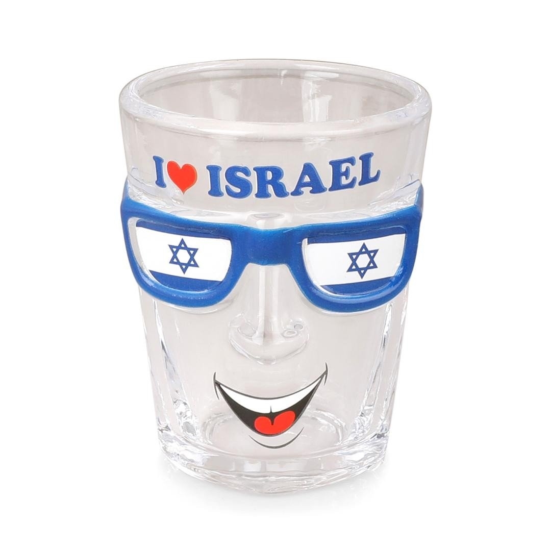 "I Love Israel" Souvenir Shot Glass - 1