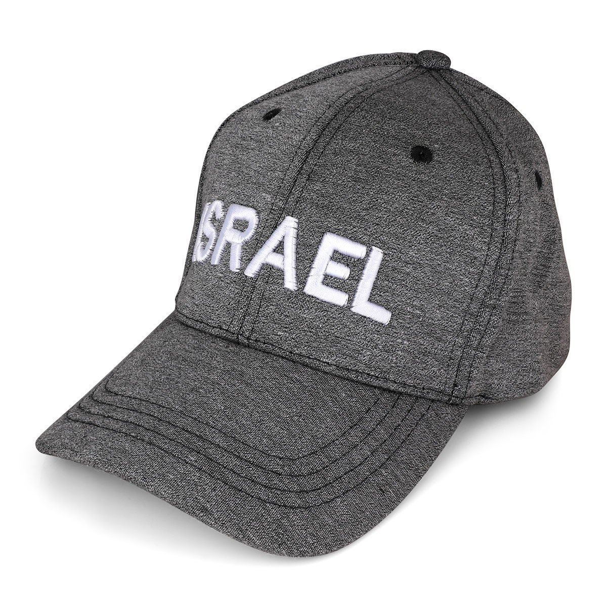 Israel Baseball Cap (Gray) - 1