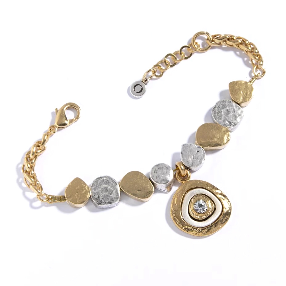 Danon Jewelry "Brilliant" Two Tone Bracelet - 1