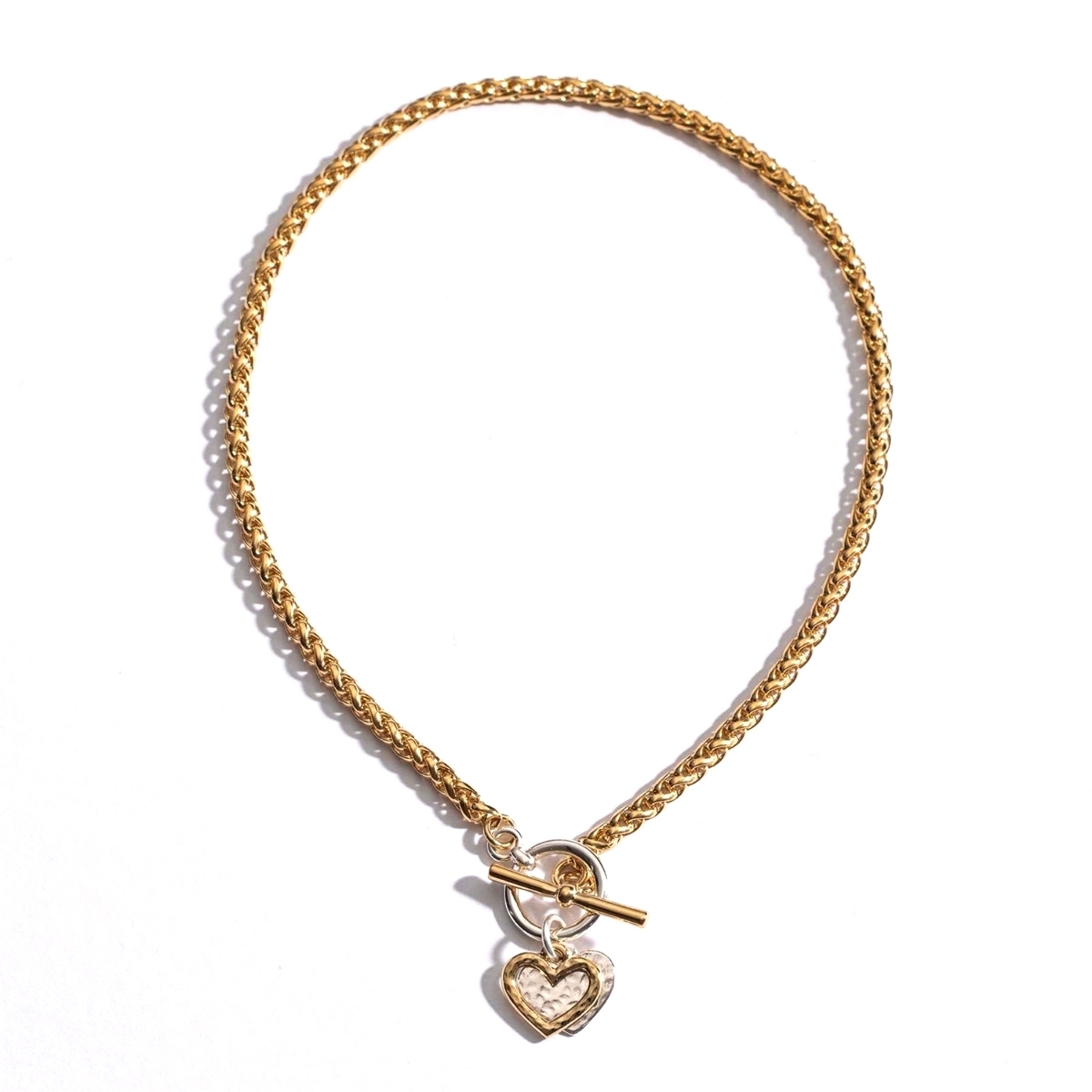 Danon Jewelry Double Heart Necklace - 1