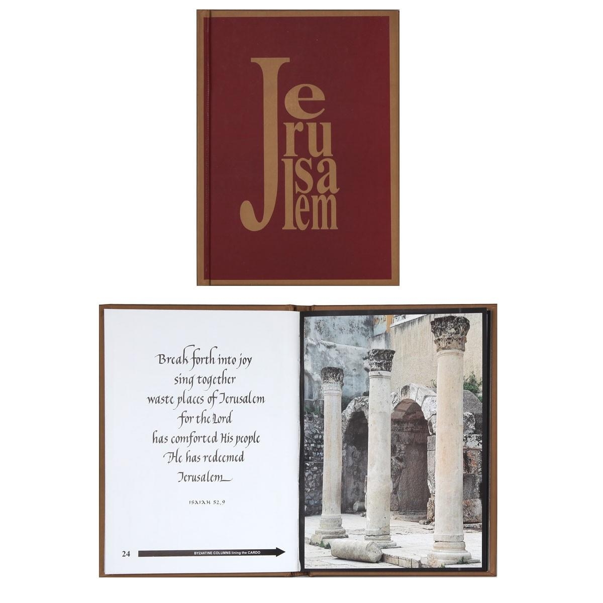 Jerusalem Photographs and Biblical Verses - Hardcover / English - 1