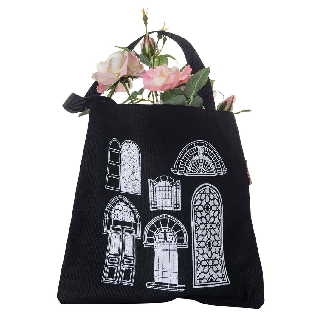 Jerusalem Windows Tote Bag by Barbara Shaw - 1