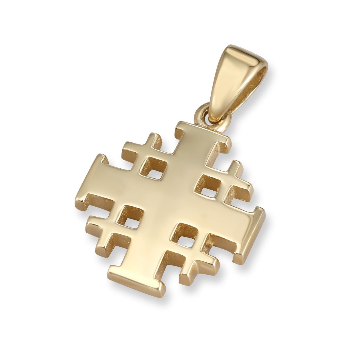 Jerusalem cross in 14ky gold — Vintage Jewelers & Gifts, LLC.