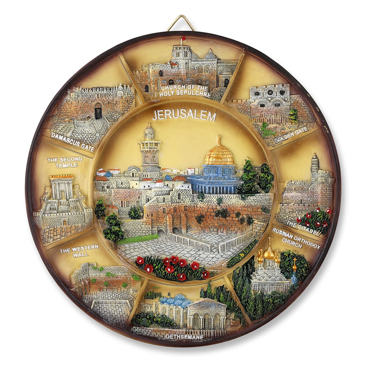 Jerusalem Landmarks - Collector's Plate - 1