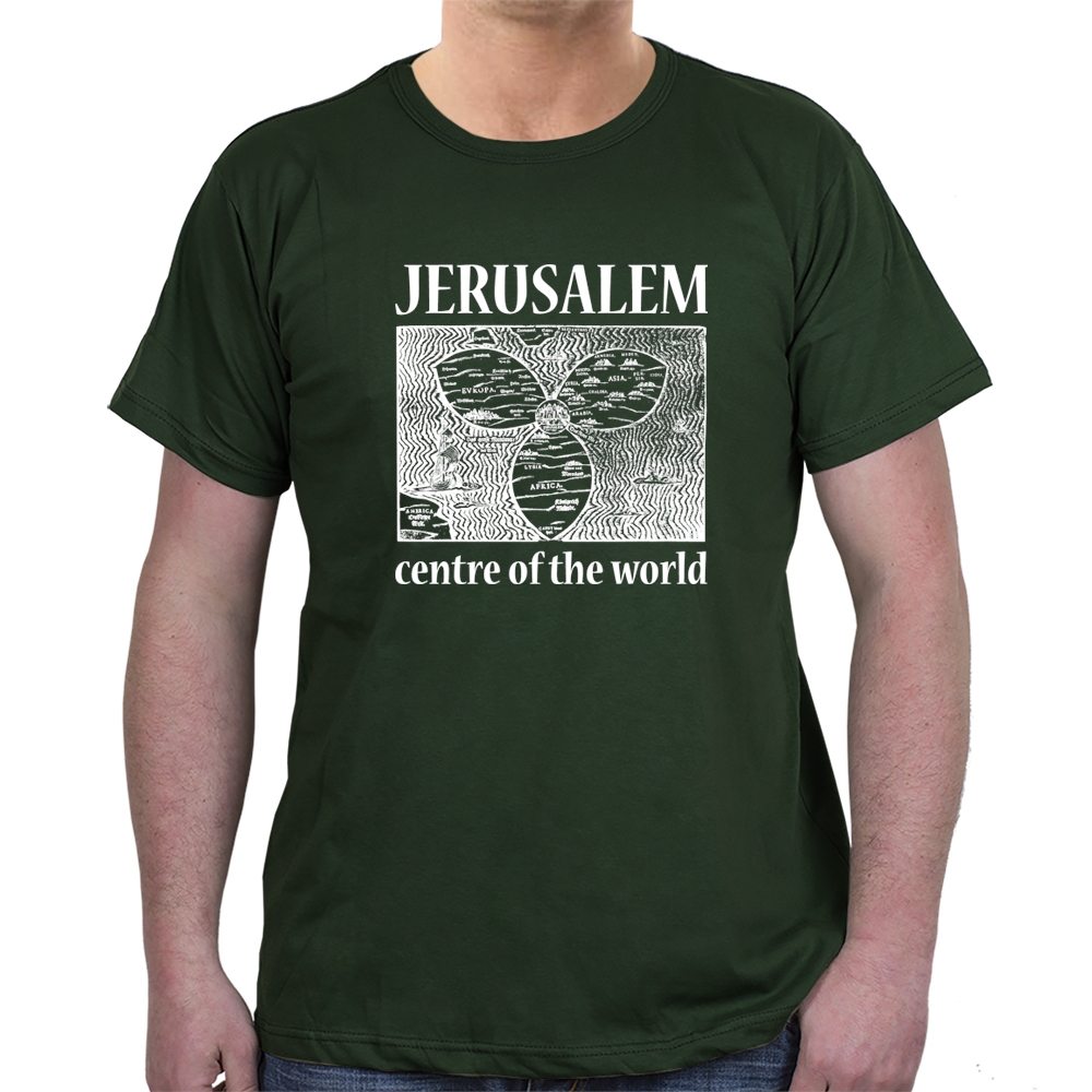 Jerusalem: "Center of the World" T-Shirt (Variety of Colors) - 7