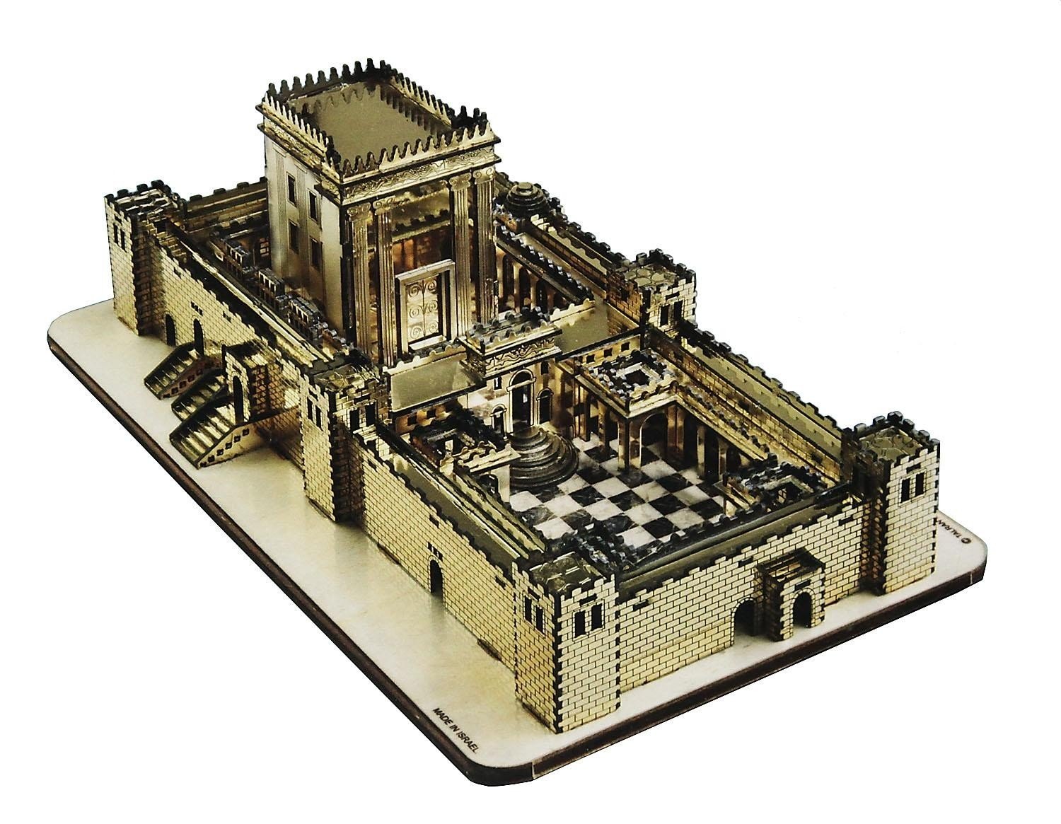 Laser-Cut Do-It-Yourself Jerusalem Temple Kit - 1