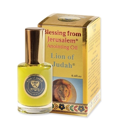 Lion of Judah Anointing Oil – Gold Line (12 ml) - 1
