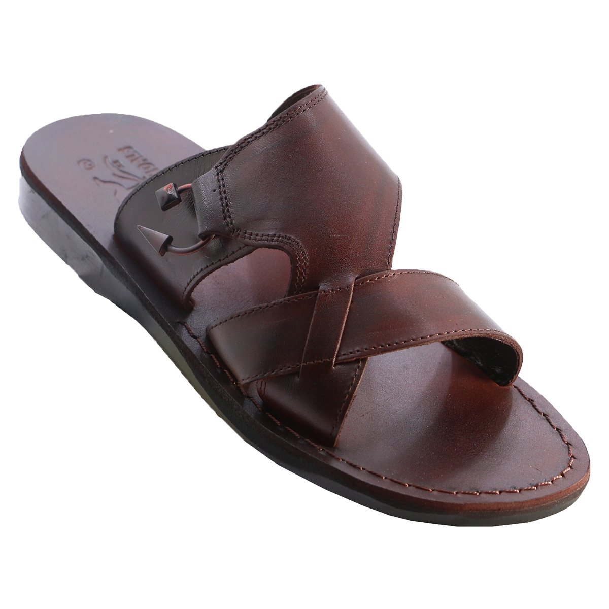 Zed Handmade Leather Jesus Sandals - For Men - 1