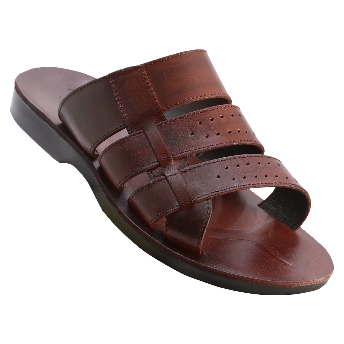 Nadir Handmade Men's Leather Jesus Sandals - 1