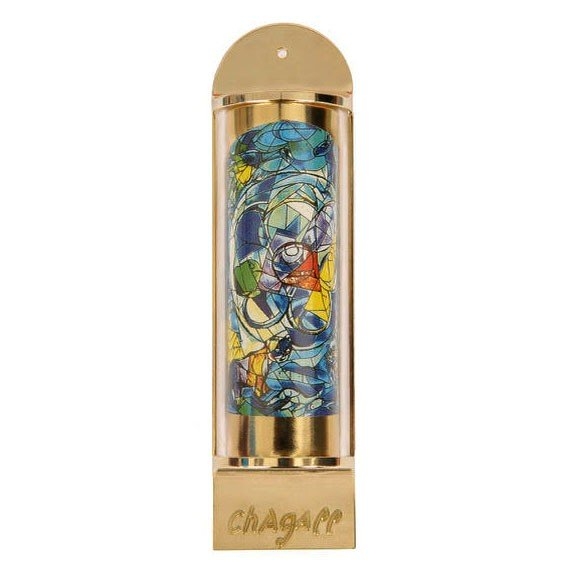 Marc Chagall 12 Tribes Mezuzah – Benjamin (Limited Edition) - 1