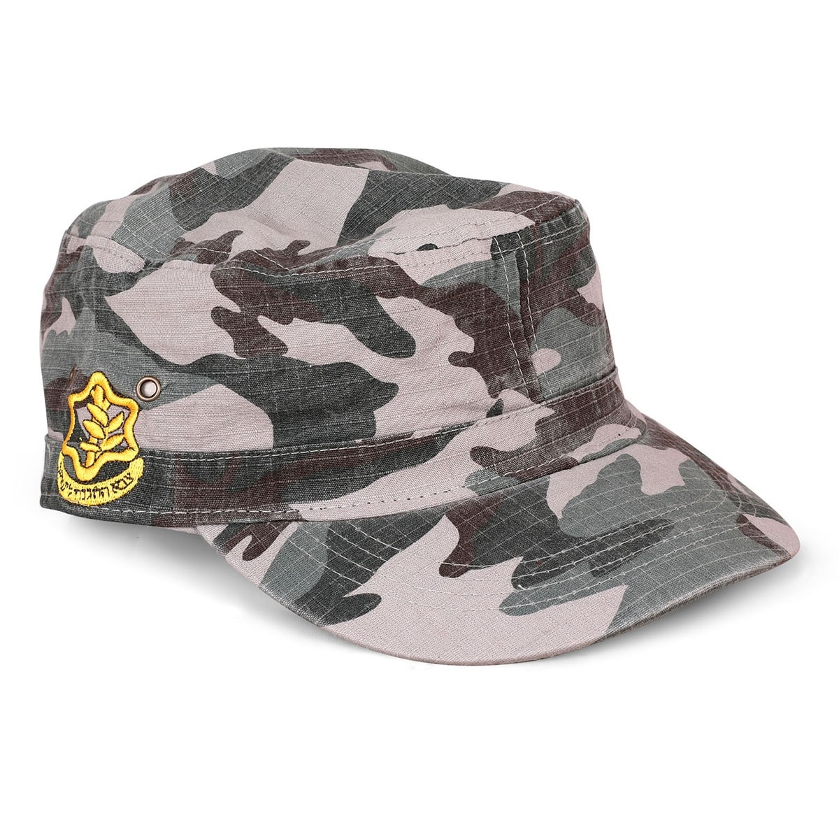 Camouflage Sports Cap with I.D.F. Insignia on Side – One Size, Adjustable - 1