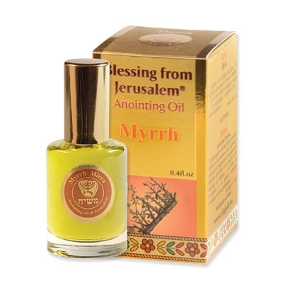 Myrrh Anointing Oil – Gold Line (12 ml) - 1
