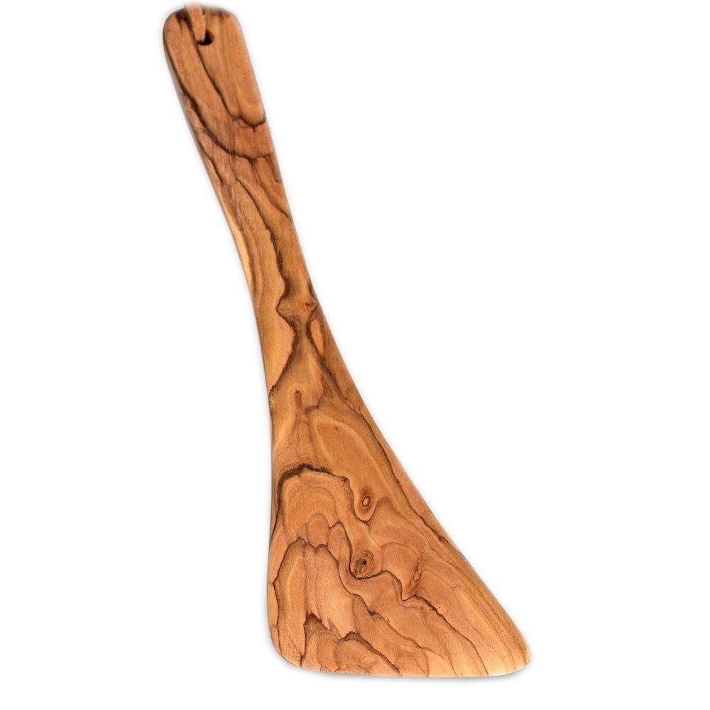 Olive Wood Handcrafted Spatula - 1