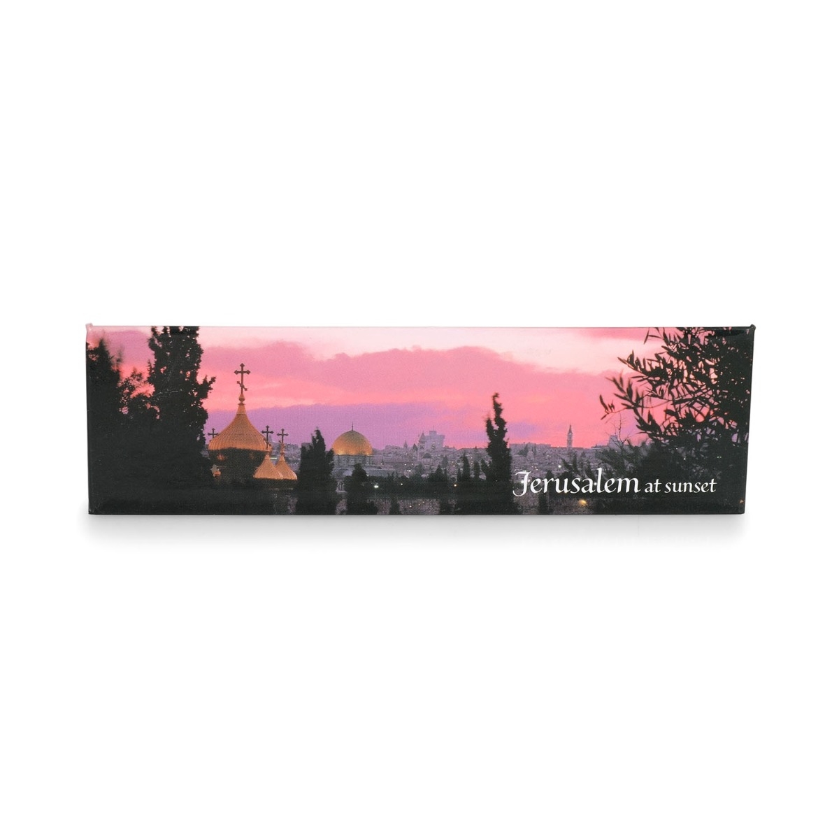 Jerusalem at Sunset Photographic Magnet - 1