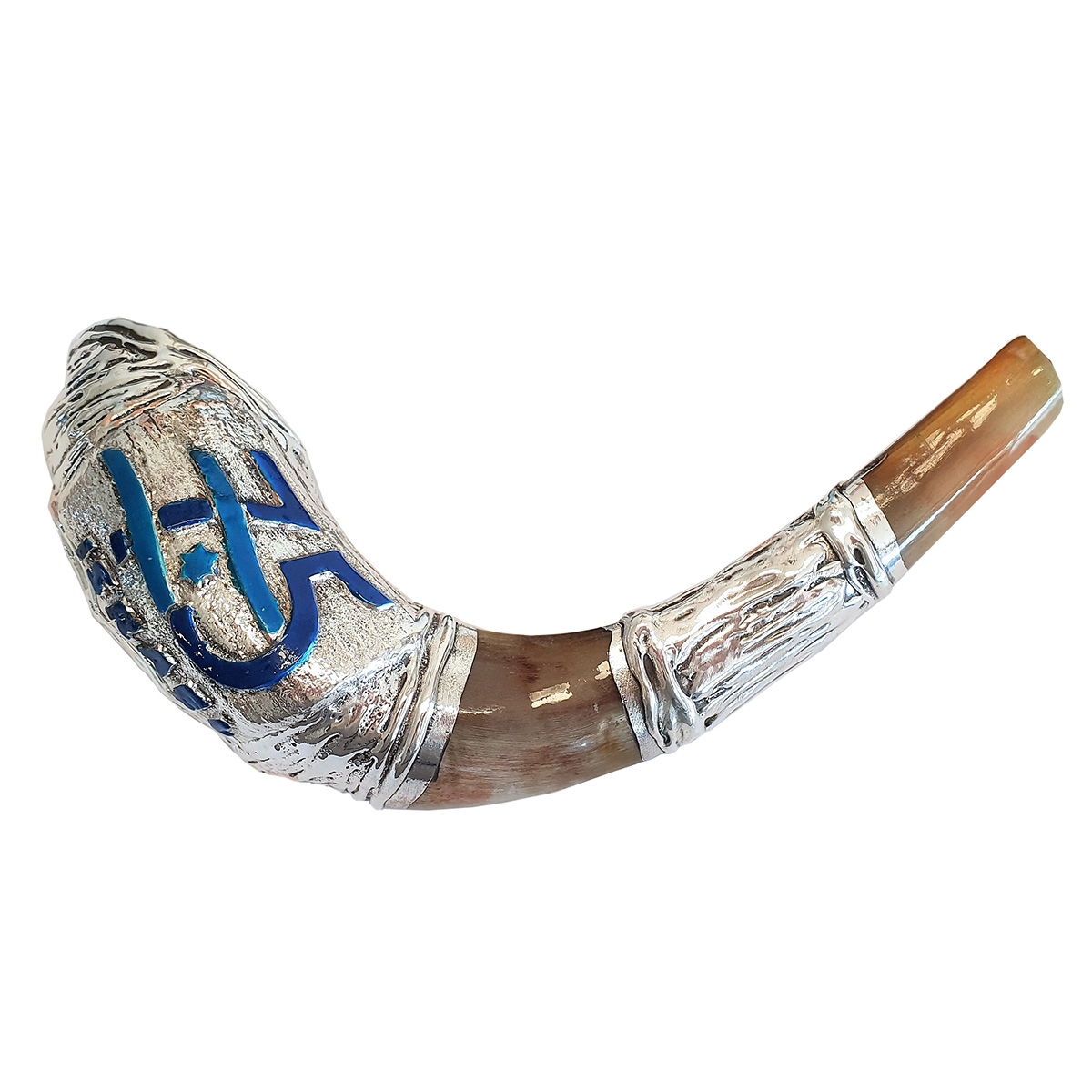 Israel's Independence Day Ram's Shofar - Choice of Color - 1