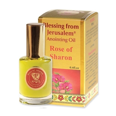 Rose of Sharon Anointing Oil – Gold Line (12 ml) - 1